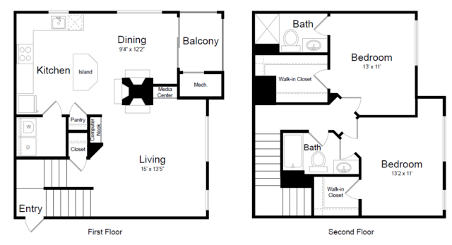 Floorplan - Elme Dulles