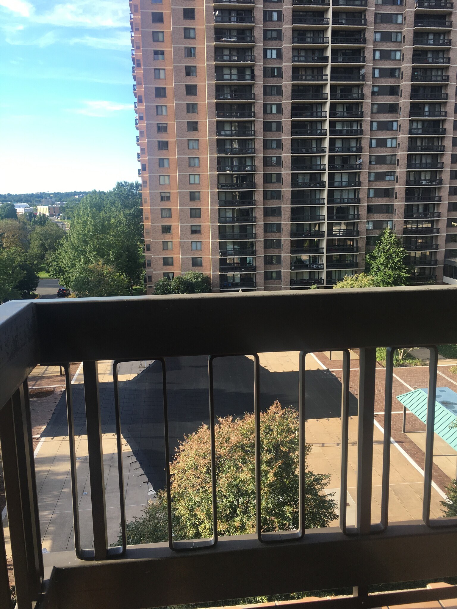 balcony - 5501 Seminary Rd