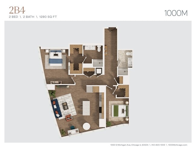 Floorplan - 1000M