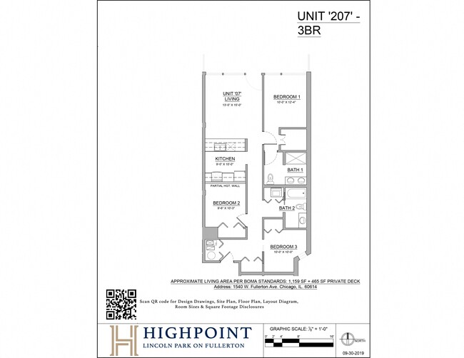 Floorplan - HIGHPOINT Lincoln Park on Fullerton