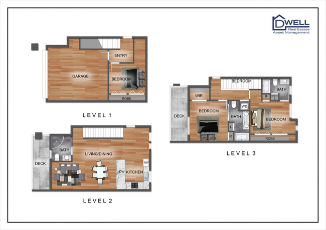 Floorplan - The Dewey Rd. Townhomes