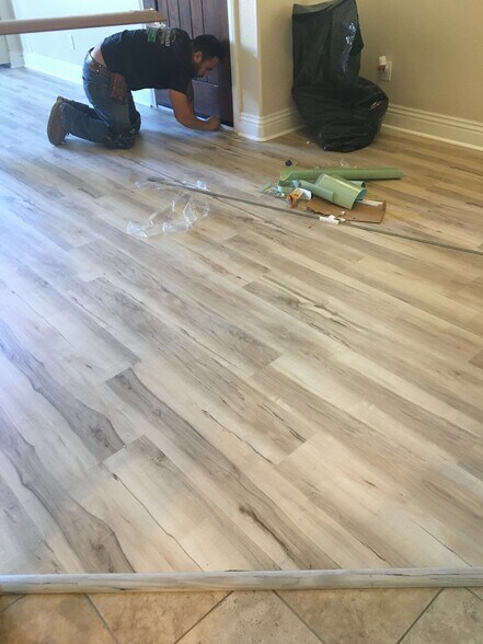 new flooring just installed! - 3955 Nobel Dr