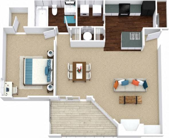 Floorplan - Southland Station Apartments