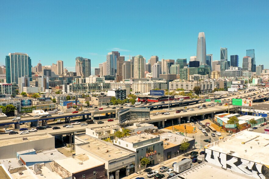 Drone Photo of Condo - 712 Bryant St