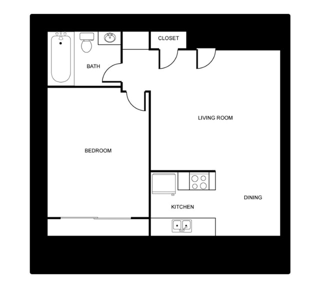 Floorplan - Westwood Apartments