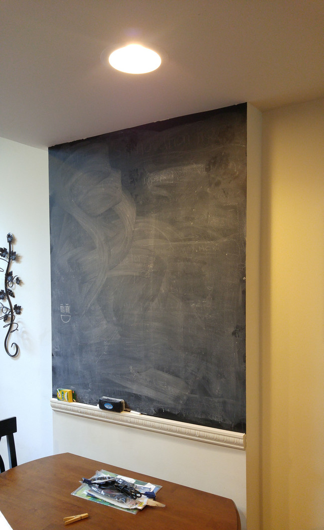 chalkboard wall - 218 E Elm St