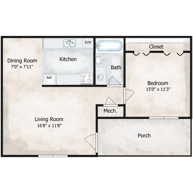 Floorplan - 120 Oakley