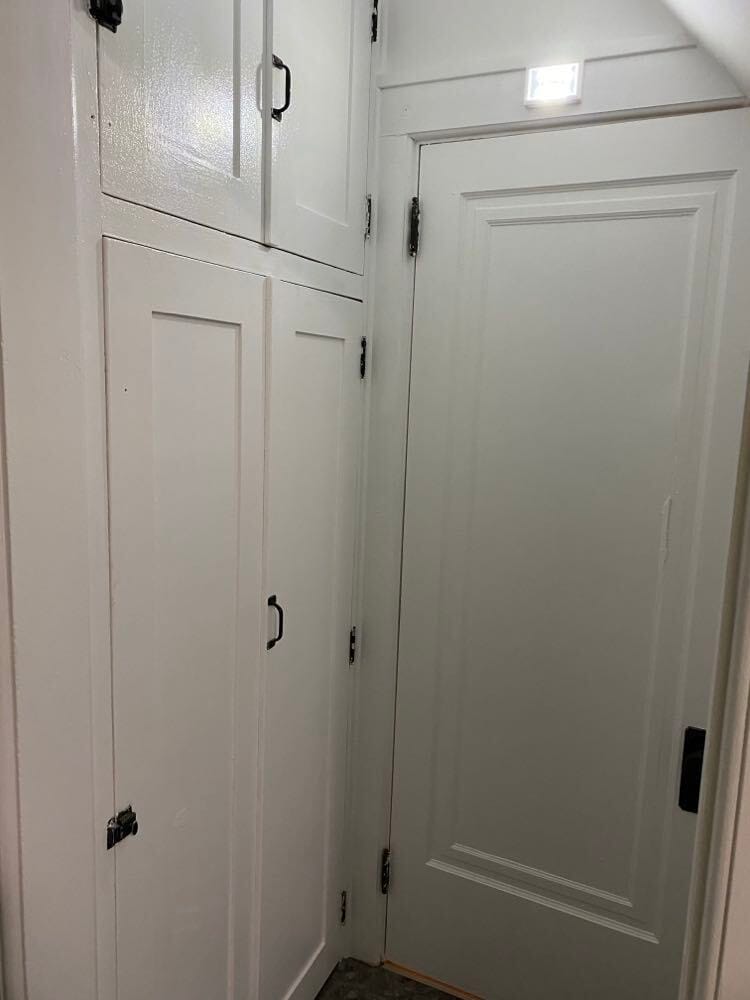 Pantry on Left, Bathroom Door on Right - 215 Maple St
