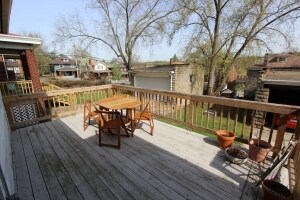 Deck (backyard) - 1918 Morrell St