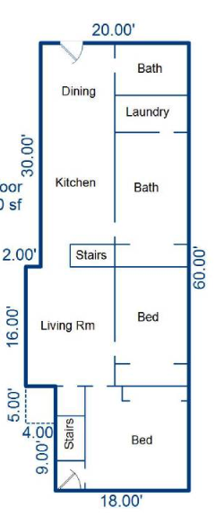 Floorplan - 2108 W 41st St