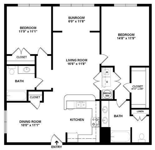 Floorplan - Thornberry Park