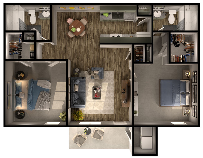 Floorplan - The Reserve at City Center North