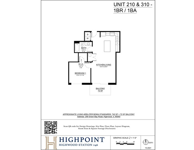 Floorplan - HIGHPOINT Highwood Station 246