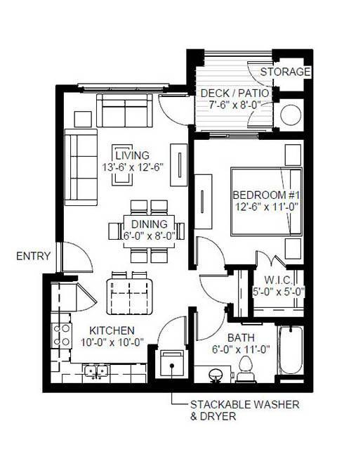 Floorplan - East Range Crossings