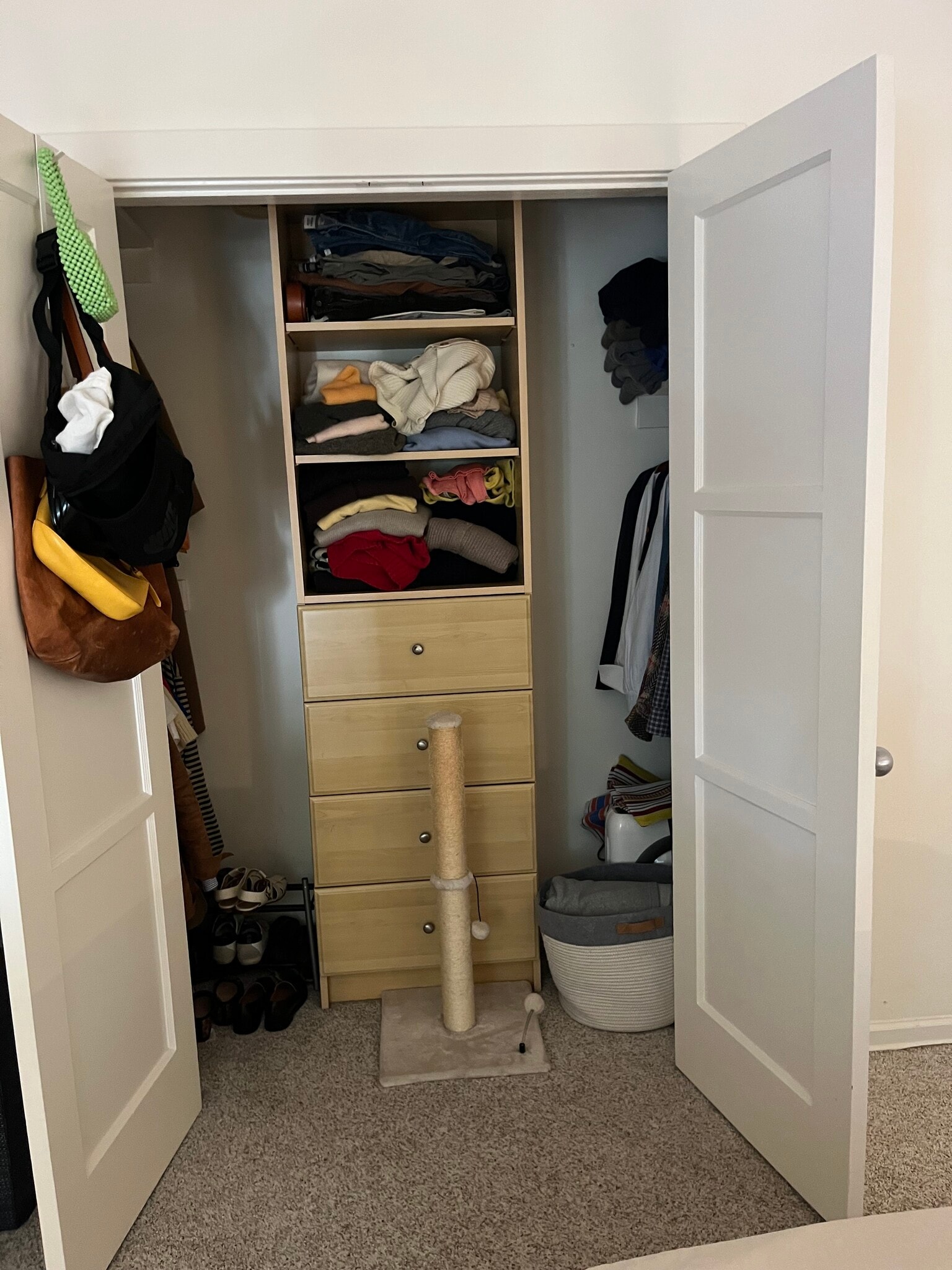 Bedroom closet - 927 20th St