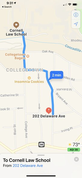 Walking distance to Cornell University - 202 Delaware Ave