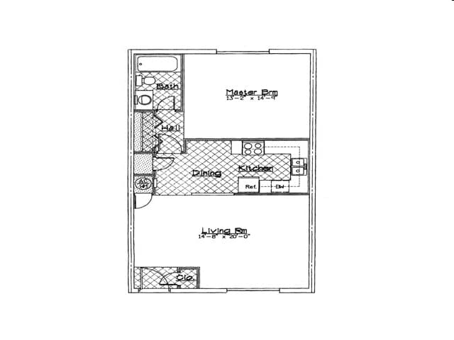 1BR/1BA - Mesa Ridge