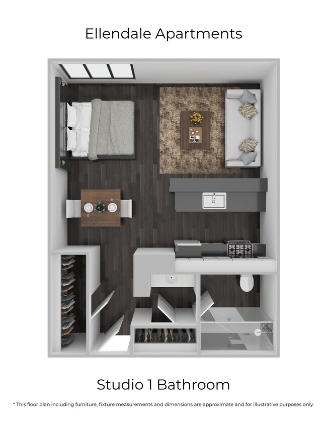 Floorplan - Ellendale Arms Apartments