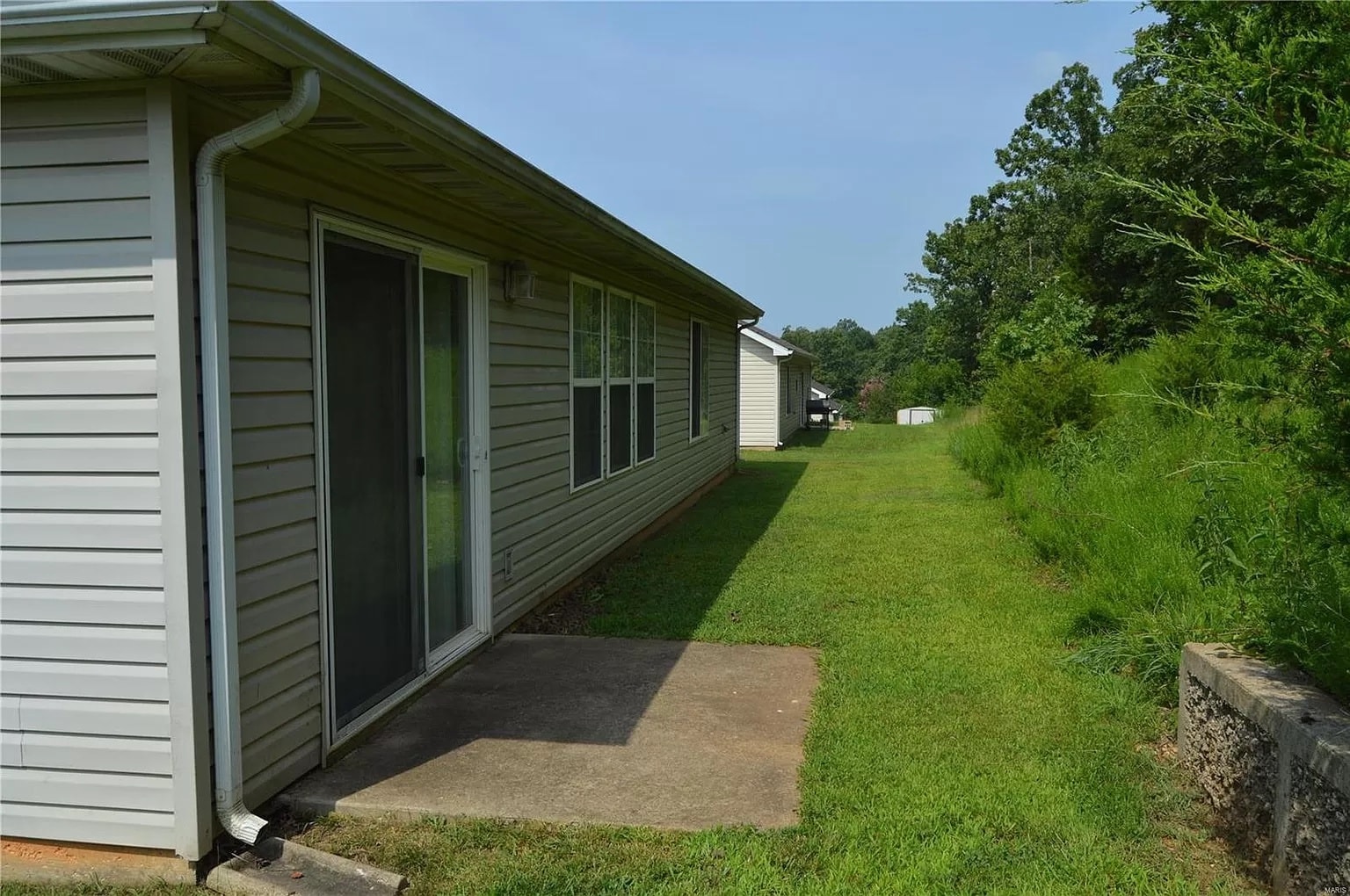 Back yard - 24110 Tanglewood Rd