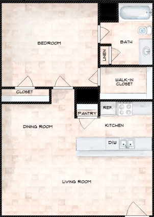 Floorplan - Unity Pointe Apartments