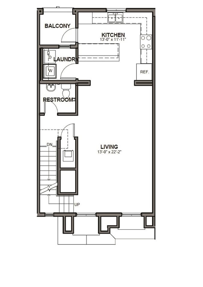 Floorplan - Luxury Townhomes at Park Tower