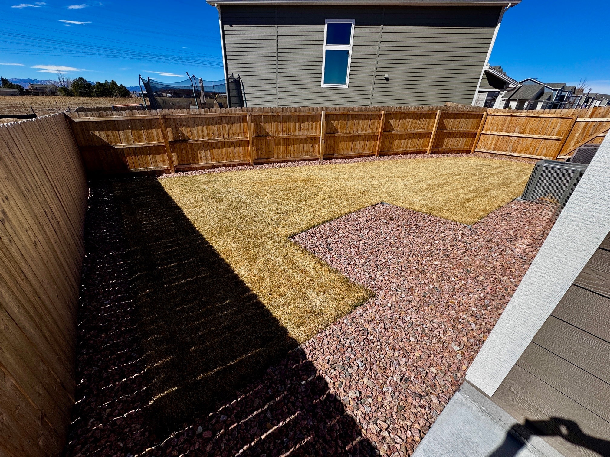 Back yard - 10831 Rowena Wy