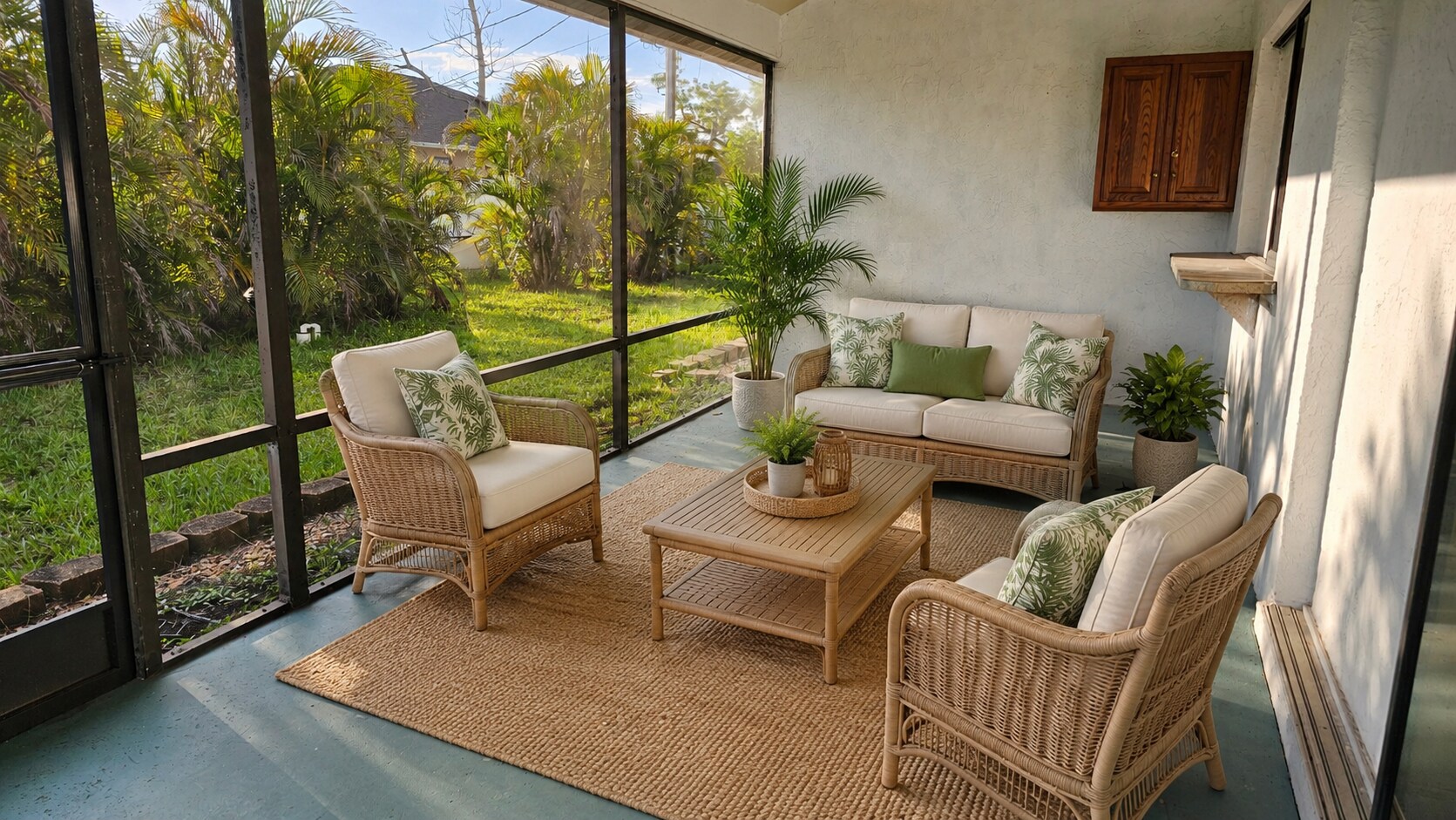 Screened-In Patio *This Photo is Virtually Staged* - 1124 SE 6th Ave