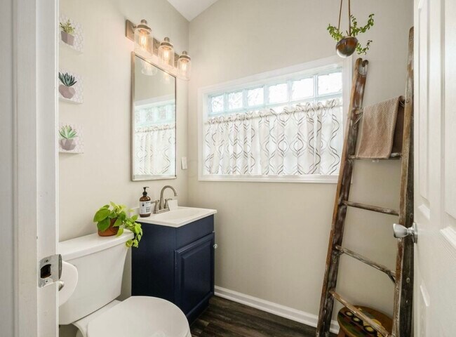 Downstairs Half Bath - 383 Hanford St
