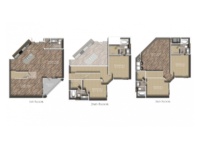 Floorplan - The Legacy at Baton Rouge