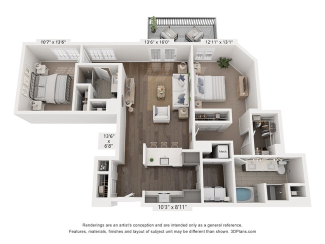 Floorplan - The Residences at Amberley Woods