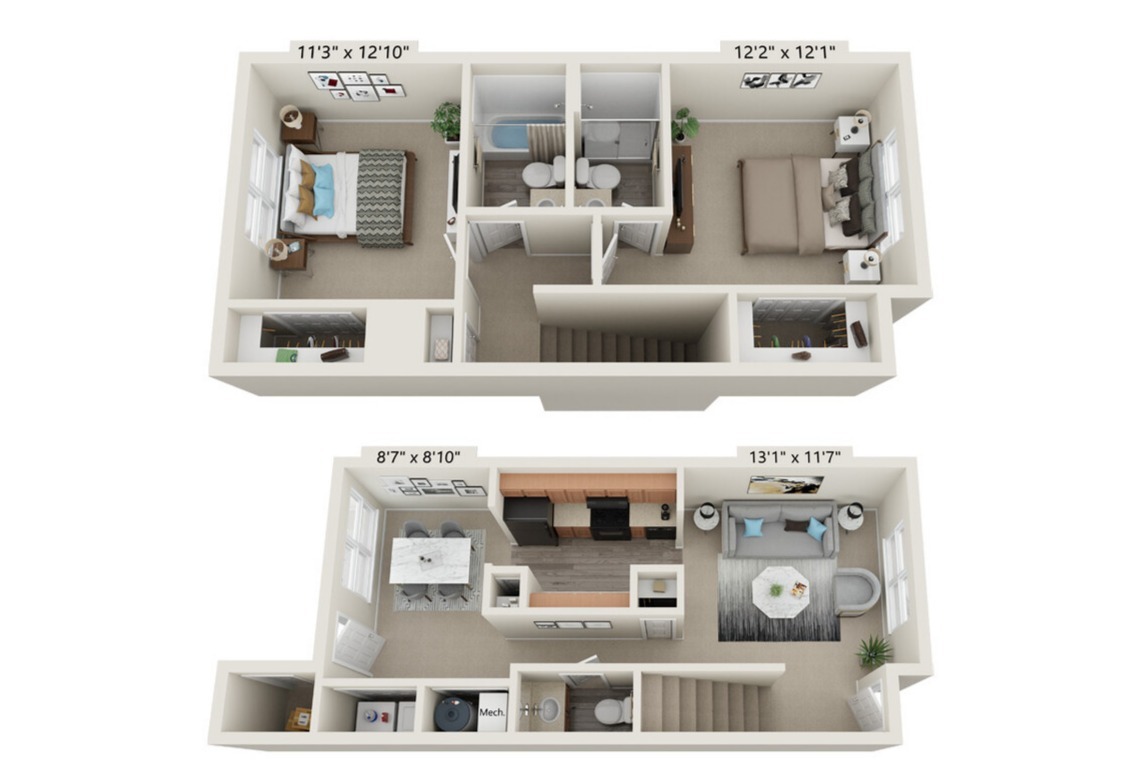 2 Bedroom Townhome - Salem Glen