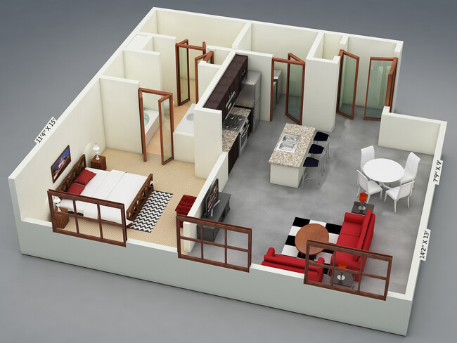 Floorplan - La Frontera Square