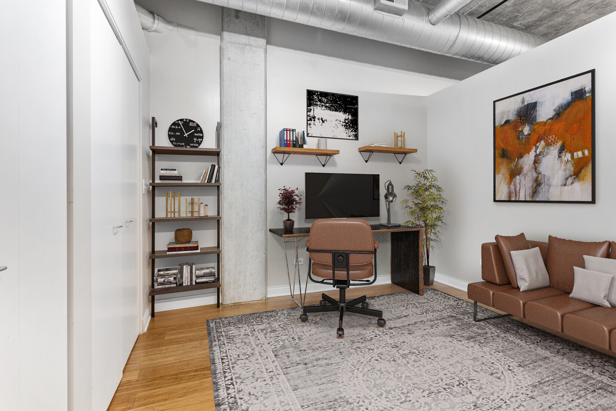 Virtually staged - 933 W Van Buren St