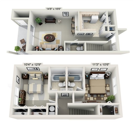 Floorplan - Arbor Apartments