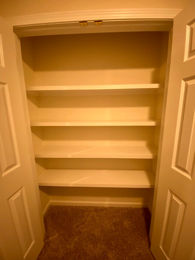 Linen closet - 105 Marshview Dr