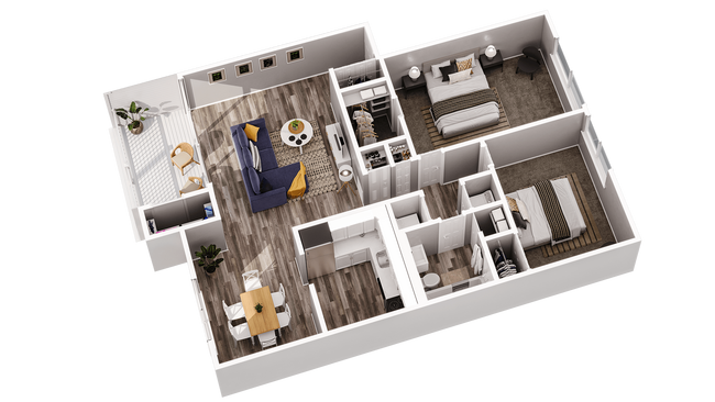 Floorplan - The Pynes by Trion Living