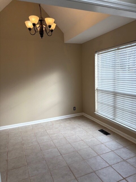 Dining/sitting area off Kitchen at front of House - 2316 Peak Hill Cv