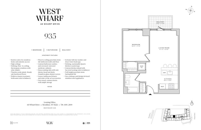 Floorplan - West Wharf