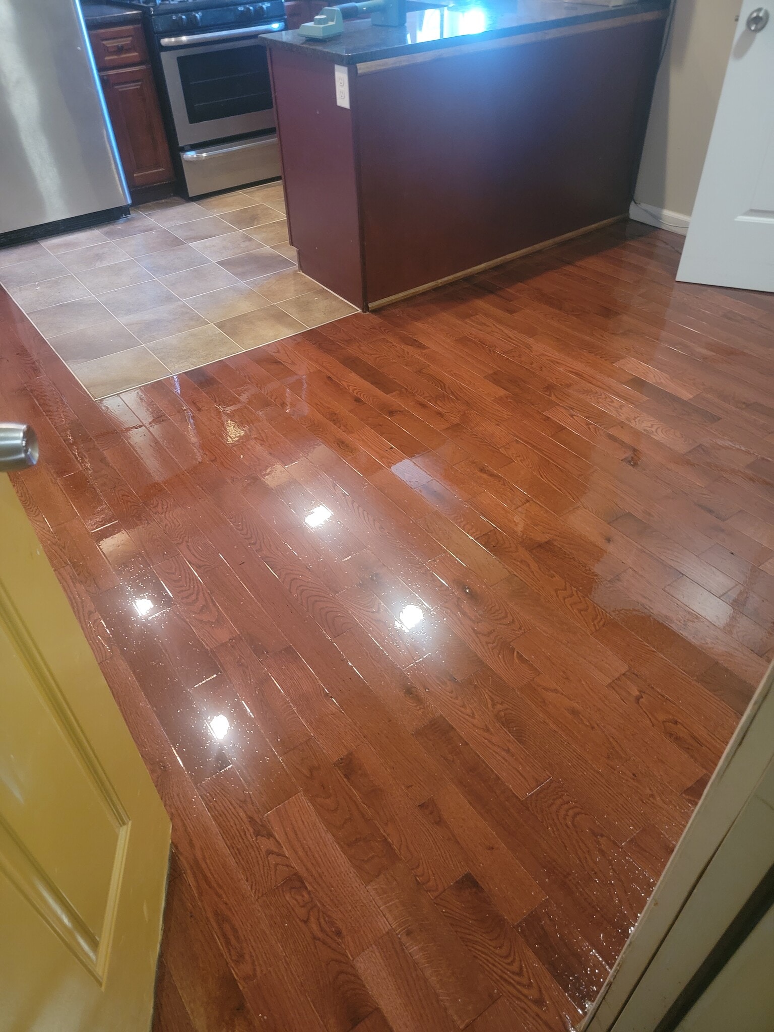 New hardwood floor upgrade - 5201 Germantown Ave