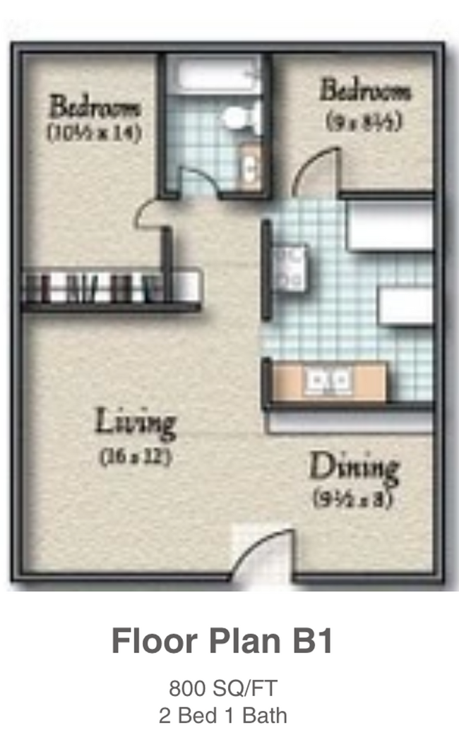 Floorplan - Arcos Apartments