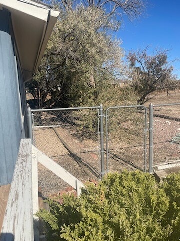Back yard side gate - 240 W Kyle Dr