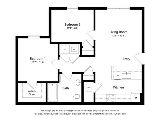 Floorplan - Northside Villas