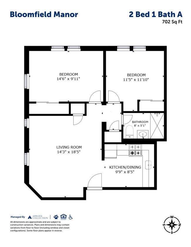 Floorplan - Bloomfield Manor