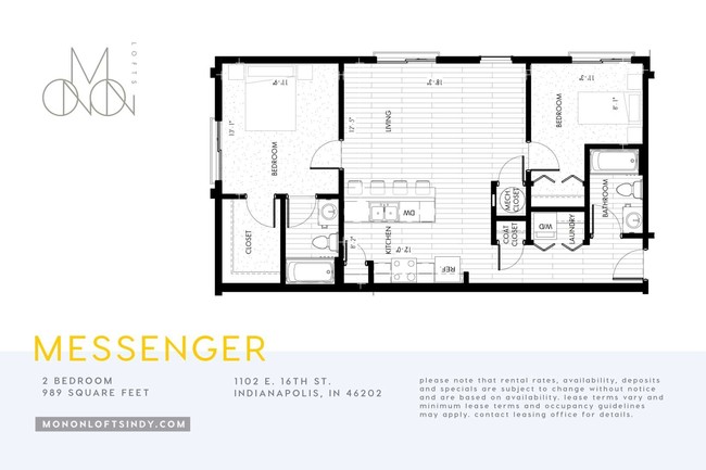 Floorplan - Monon Lofts