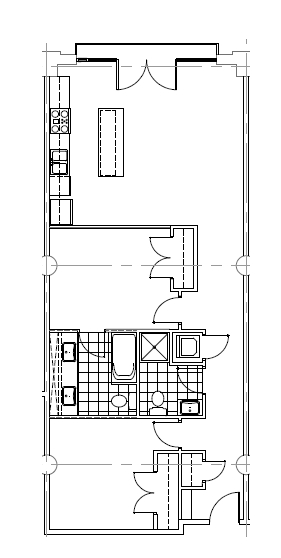 2BR/2BA - Chesapeake Lofts