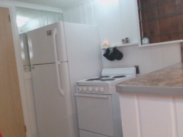 View of kitchen appliances - 102 W College St