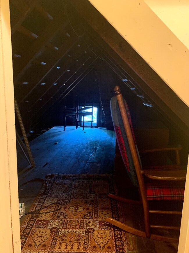 Attic storage on-level, no stairs needed to access. - 39 Congress St