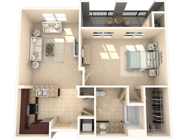 Floorplan - 55+ FountainGlen  Jacaranda