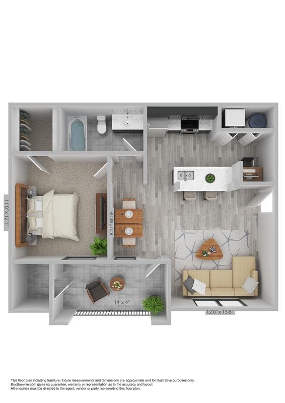 Floorplan - LA SIERRA APARTMENTS