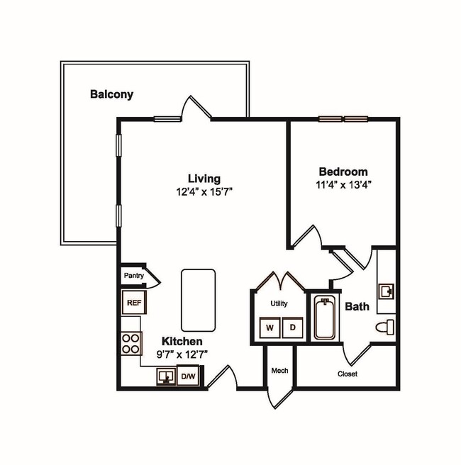 Floorplan - Yaupon by Windsor